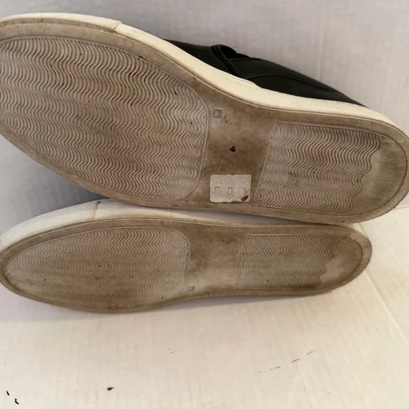 Common Projects Black Leather Slip-Ons - Picture 8 of 9